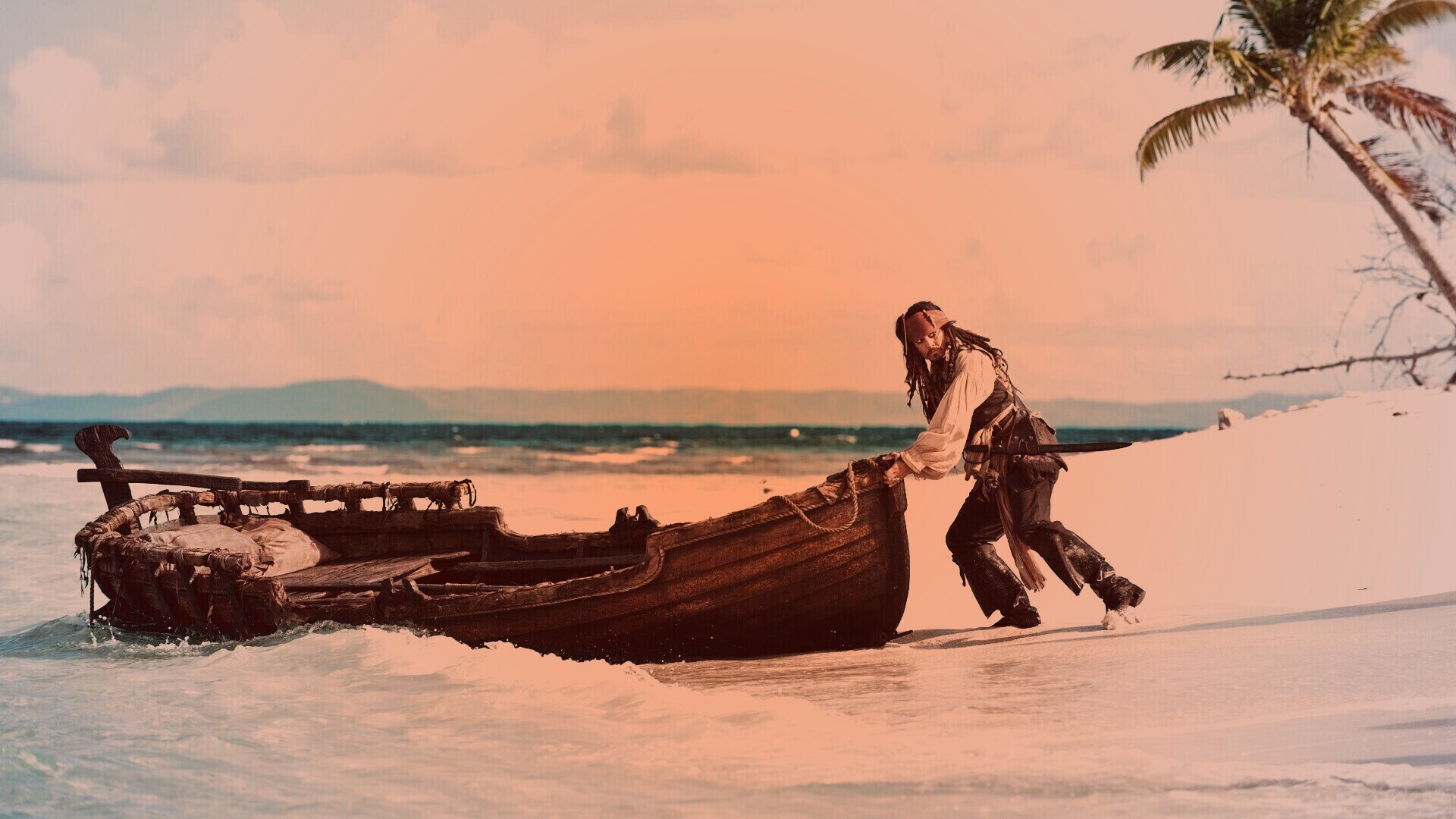 Капитан Джек-Воробей обои