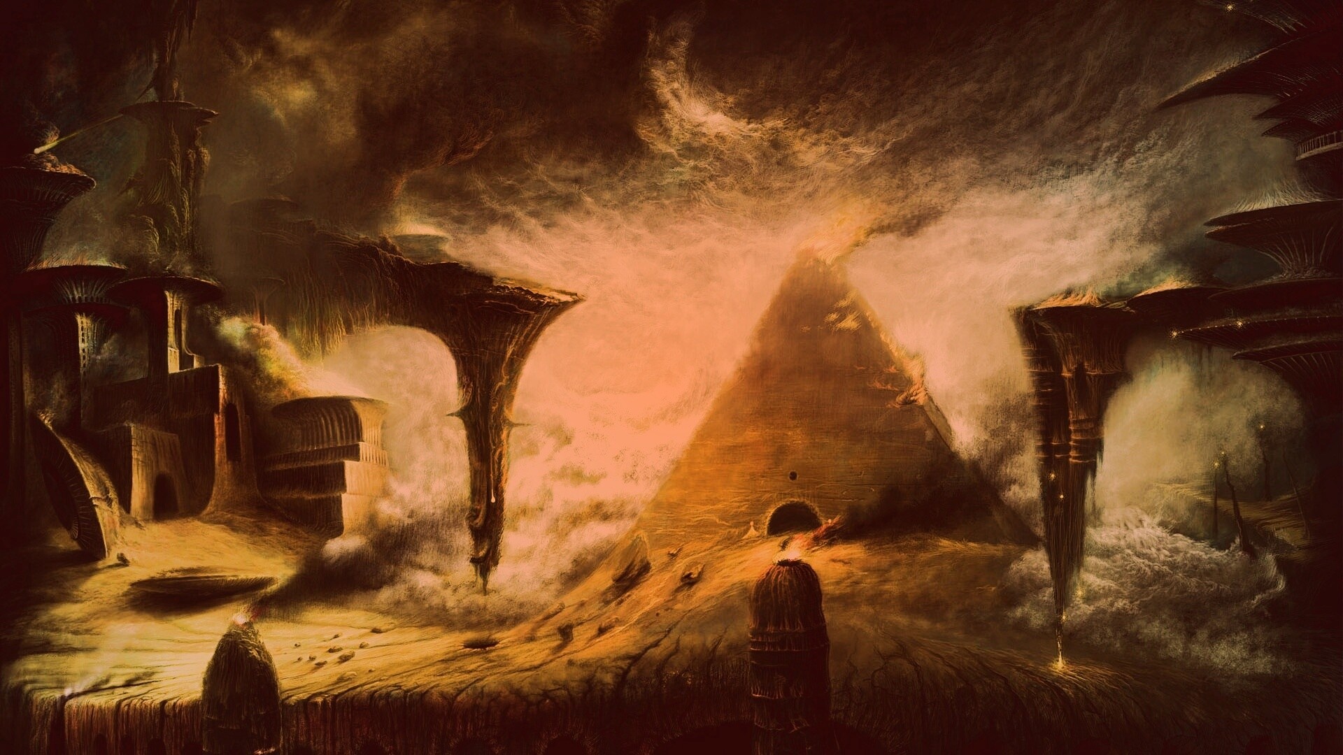 Мир древних обои