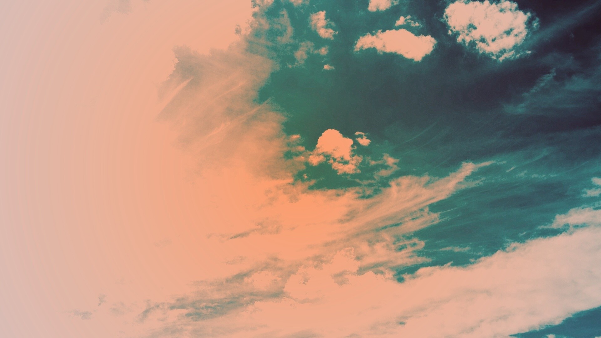 Голубое небо обои