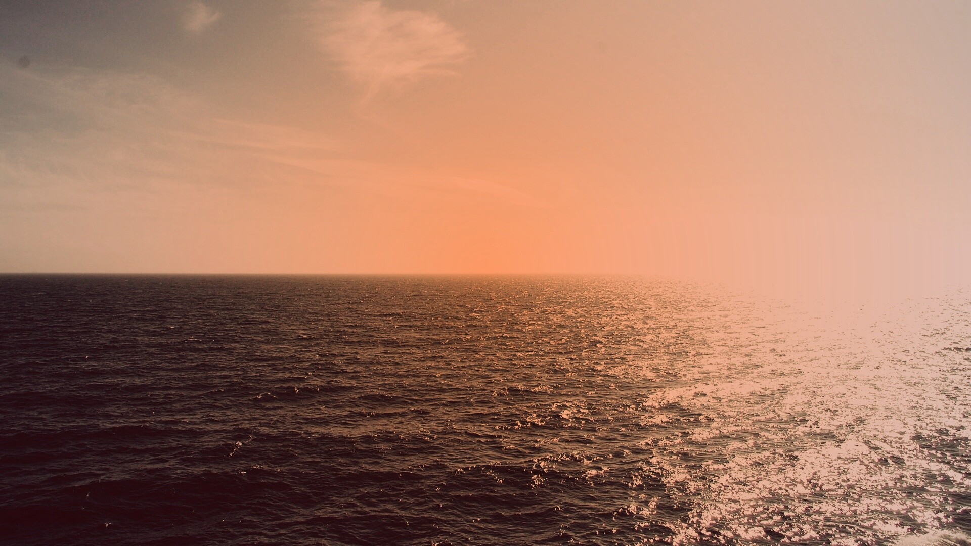 Бескрайнее море обои