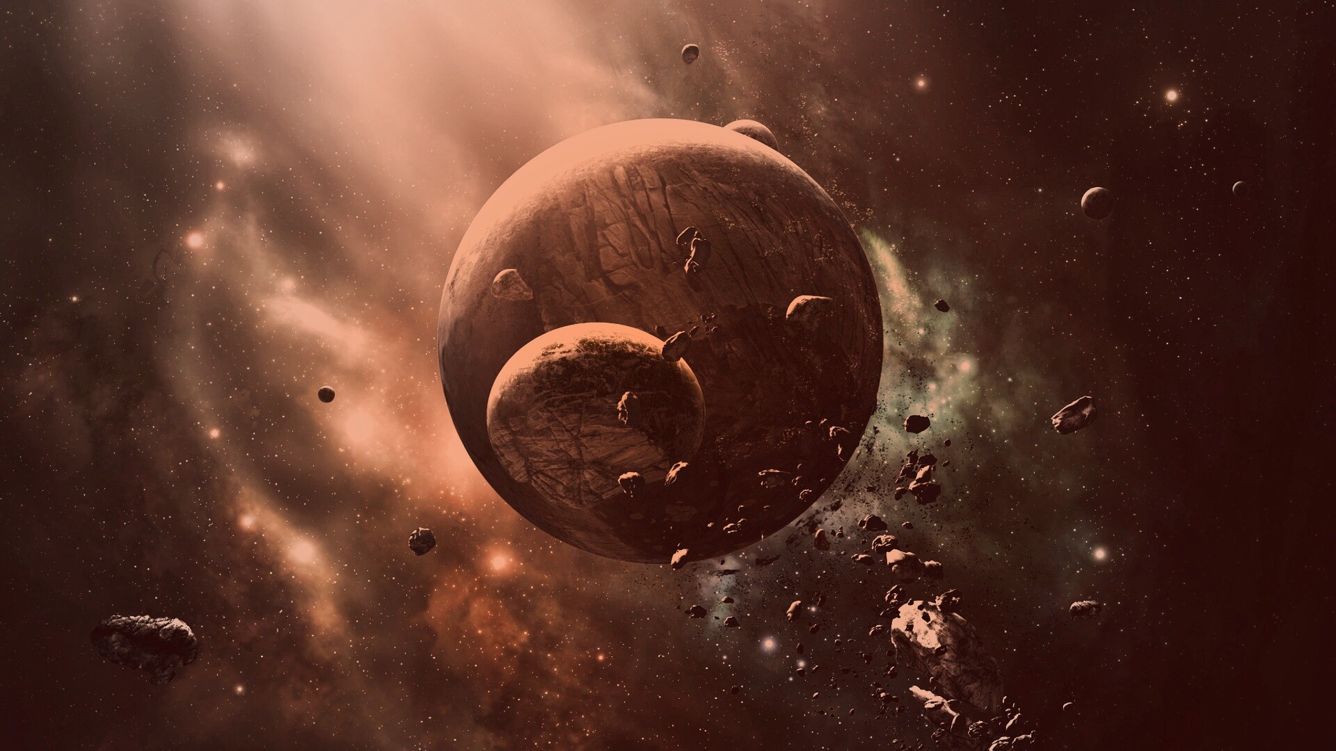 Астероиды обои