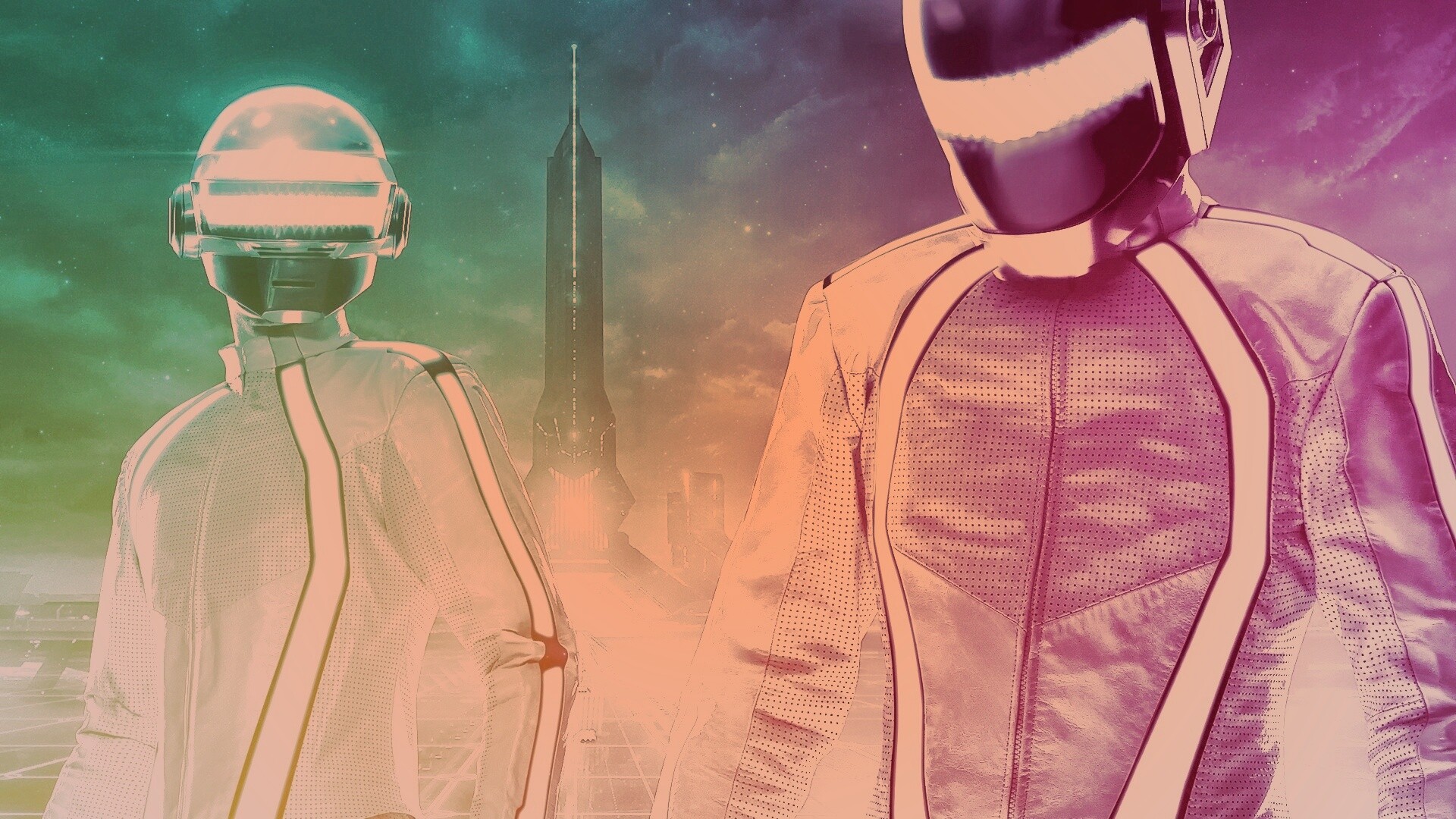 Daft Punk в фильме TRON обои