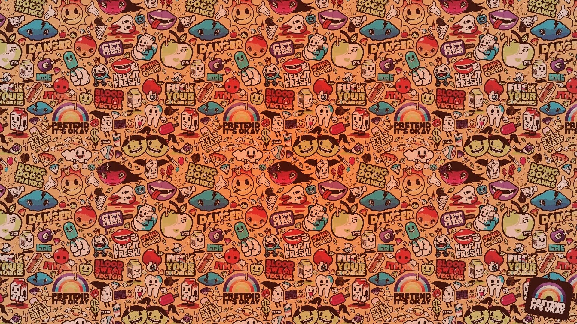 Притворись что всё ОК обои