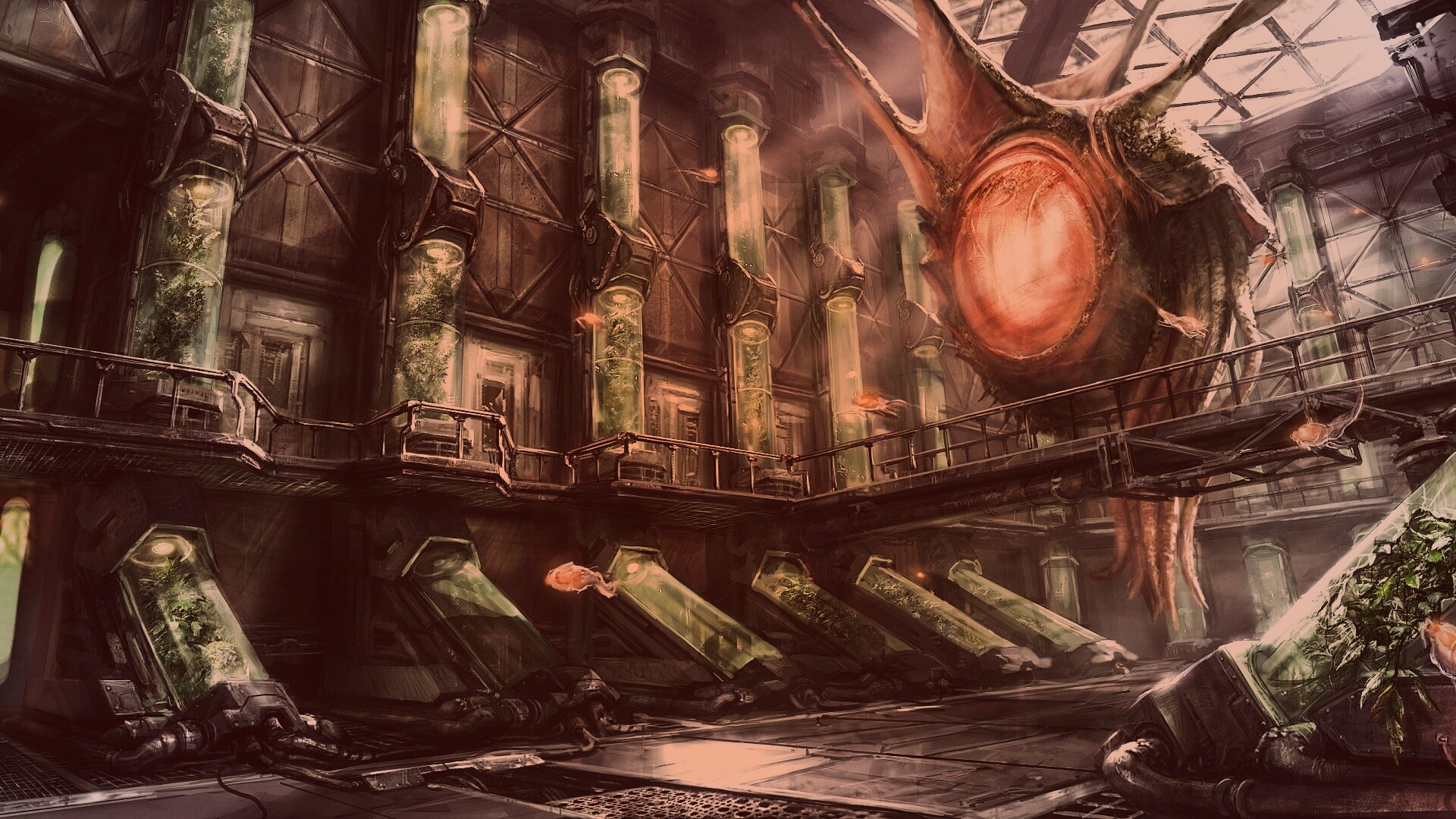 Саркофаги и нечто обои