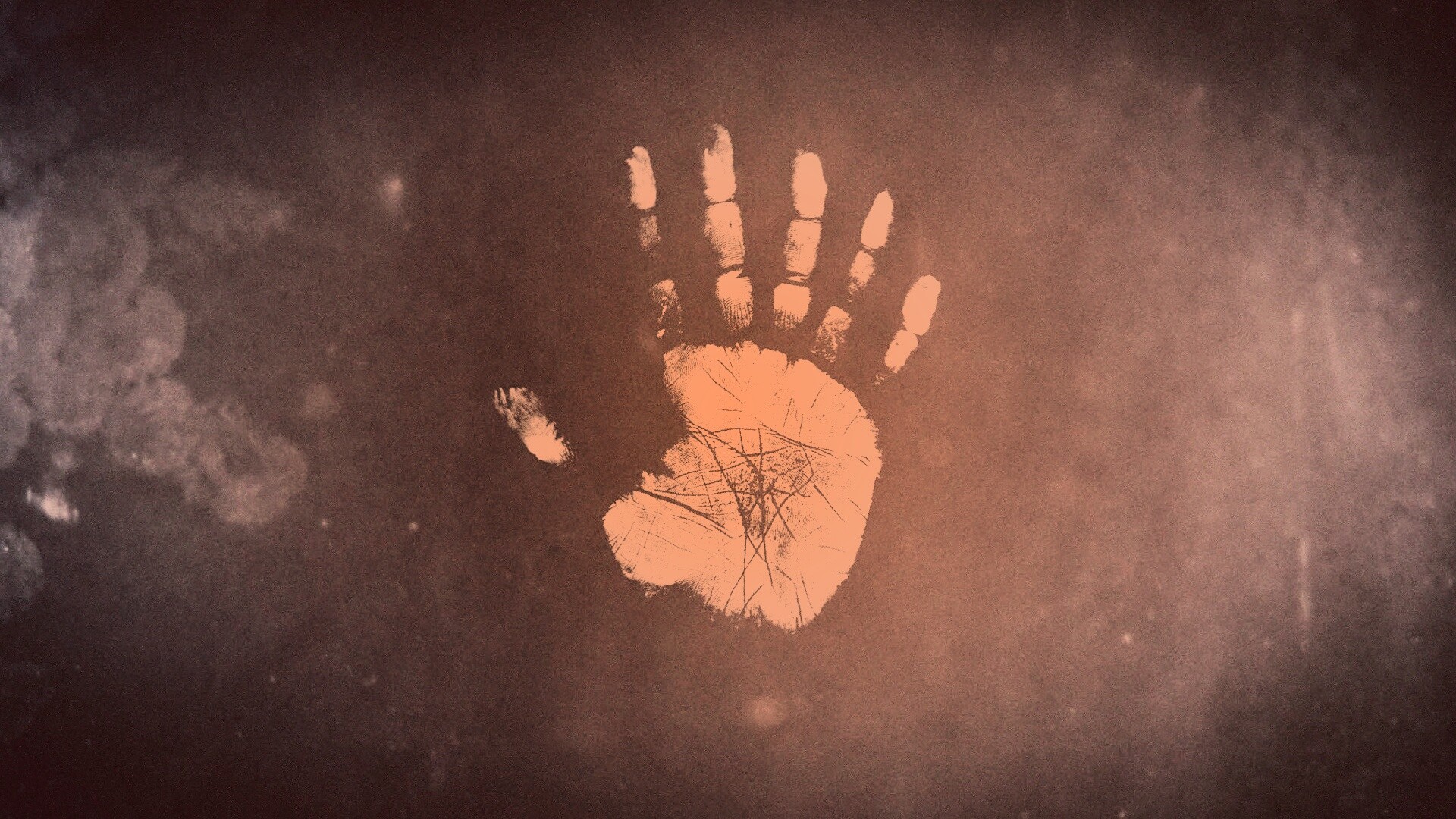 Необычный отпечаток руки обои