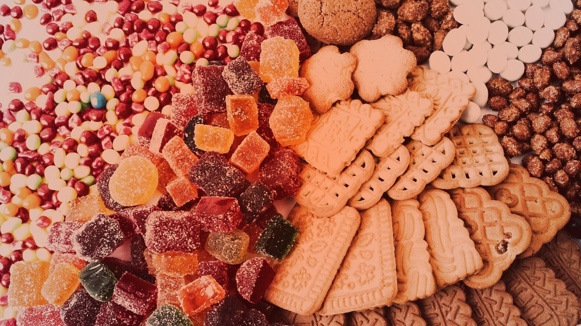 Мармелад, печенье, конфеты обои