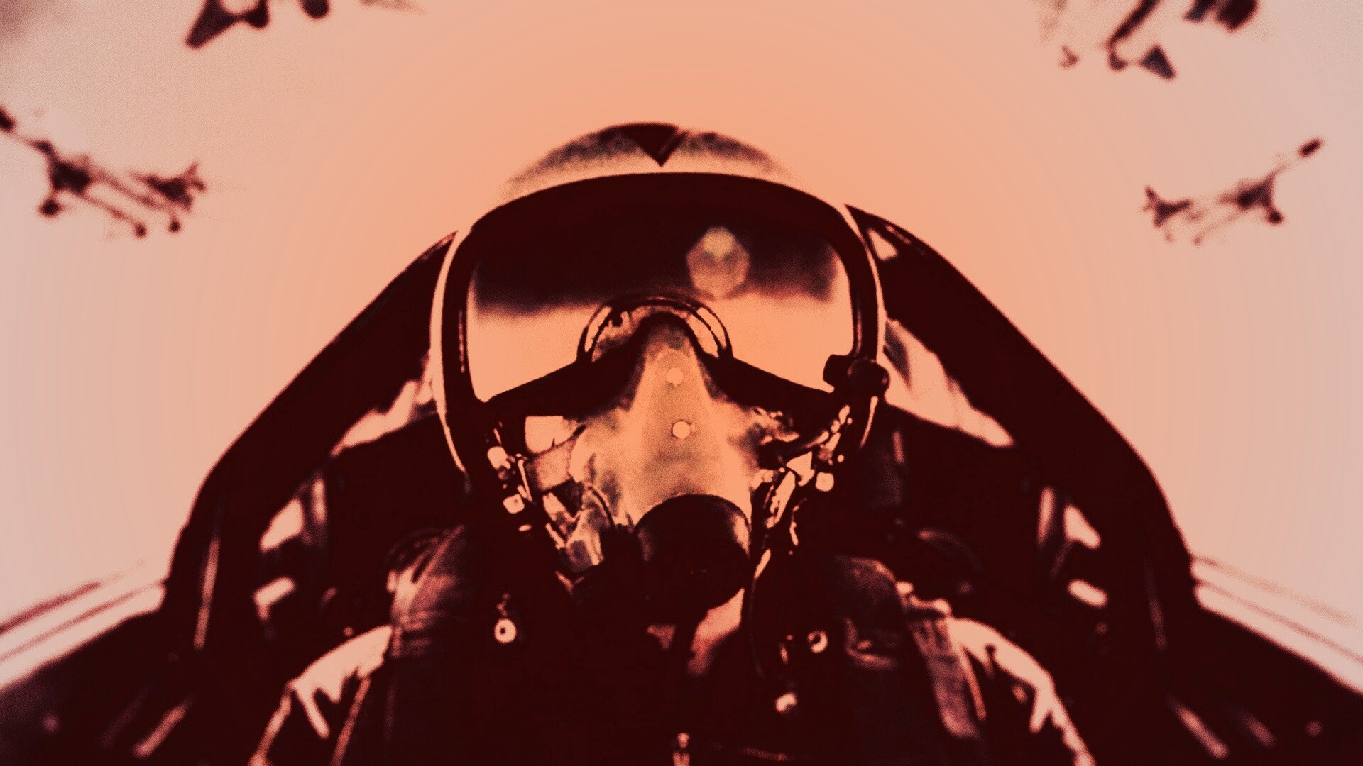 Пилот истребителя обои