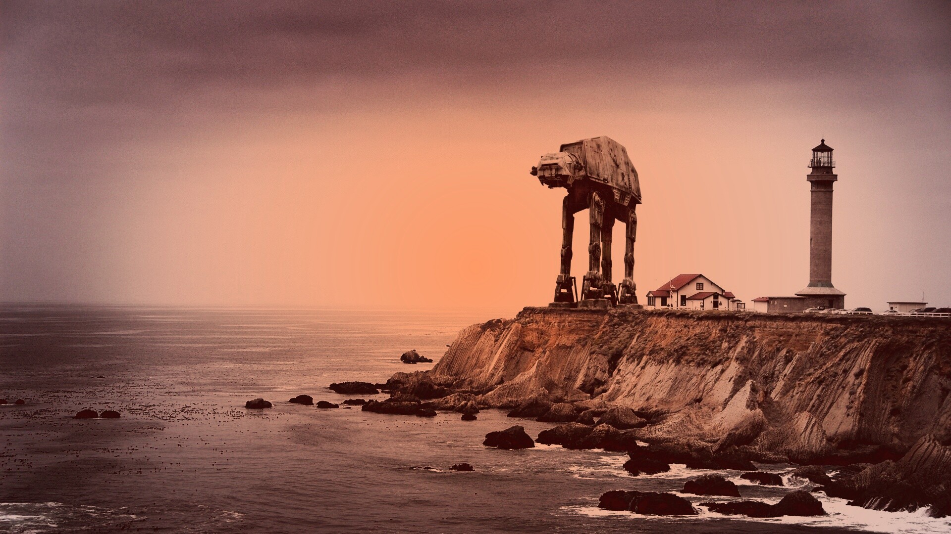 Звездные войны в нашем мире обои