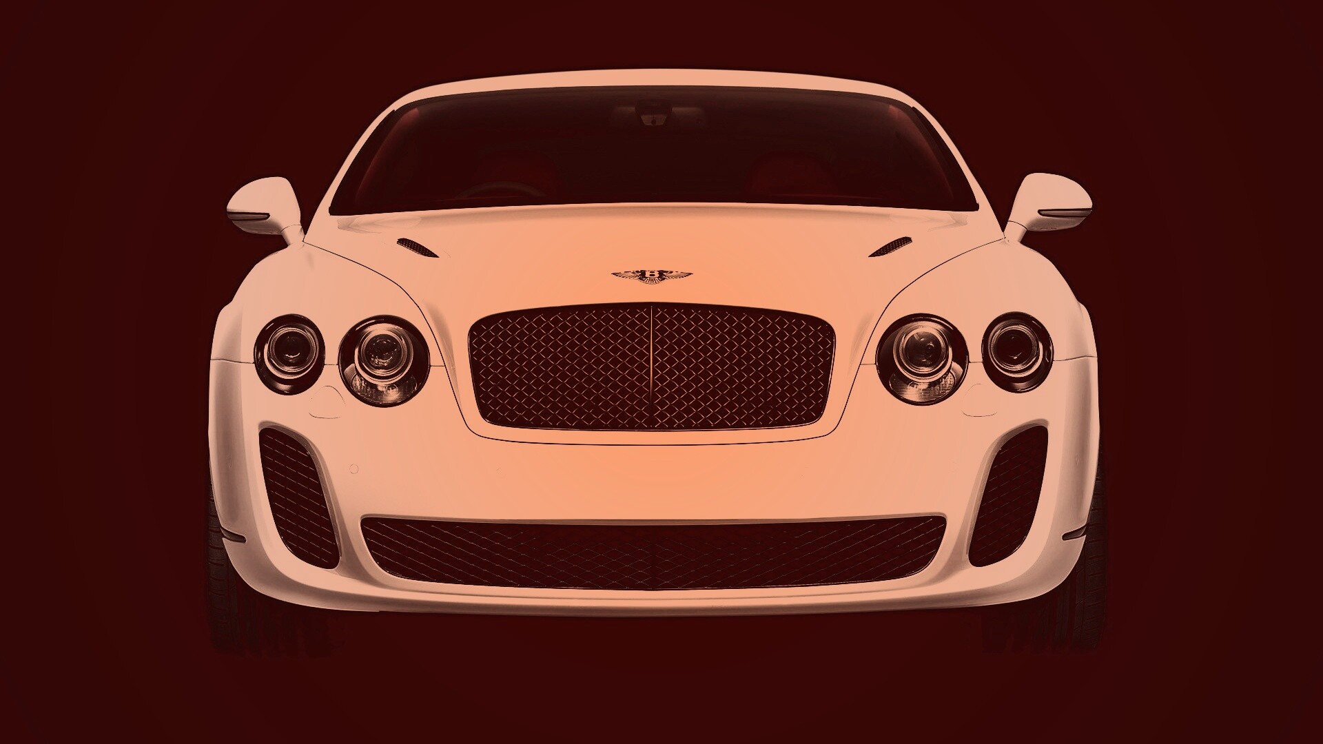 Белый Бентли Континентал обои