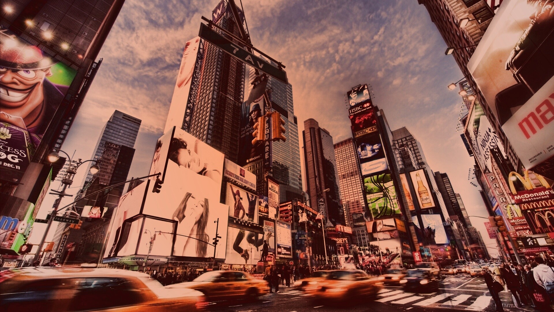 Центр города обои