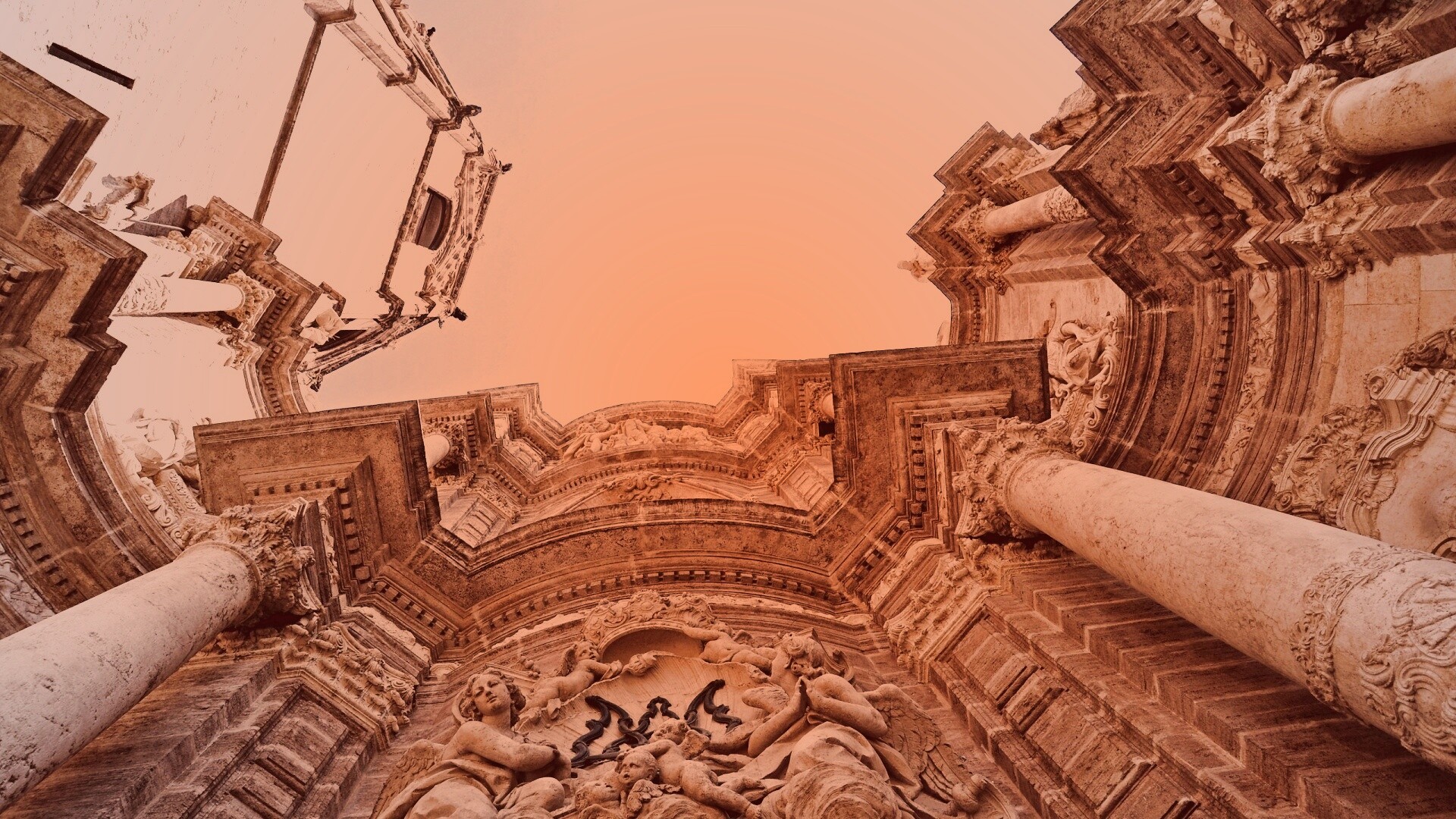 Памятник античного искусства обои