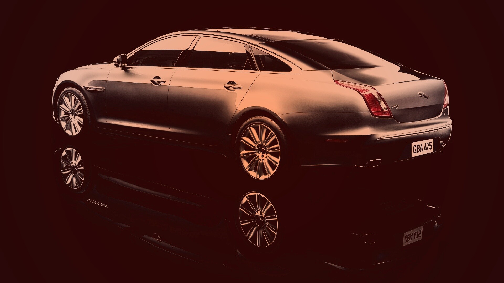 Шикарный седан от ягуар обои