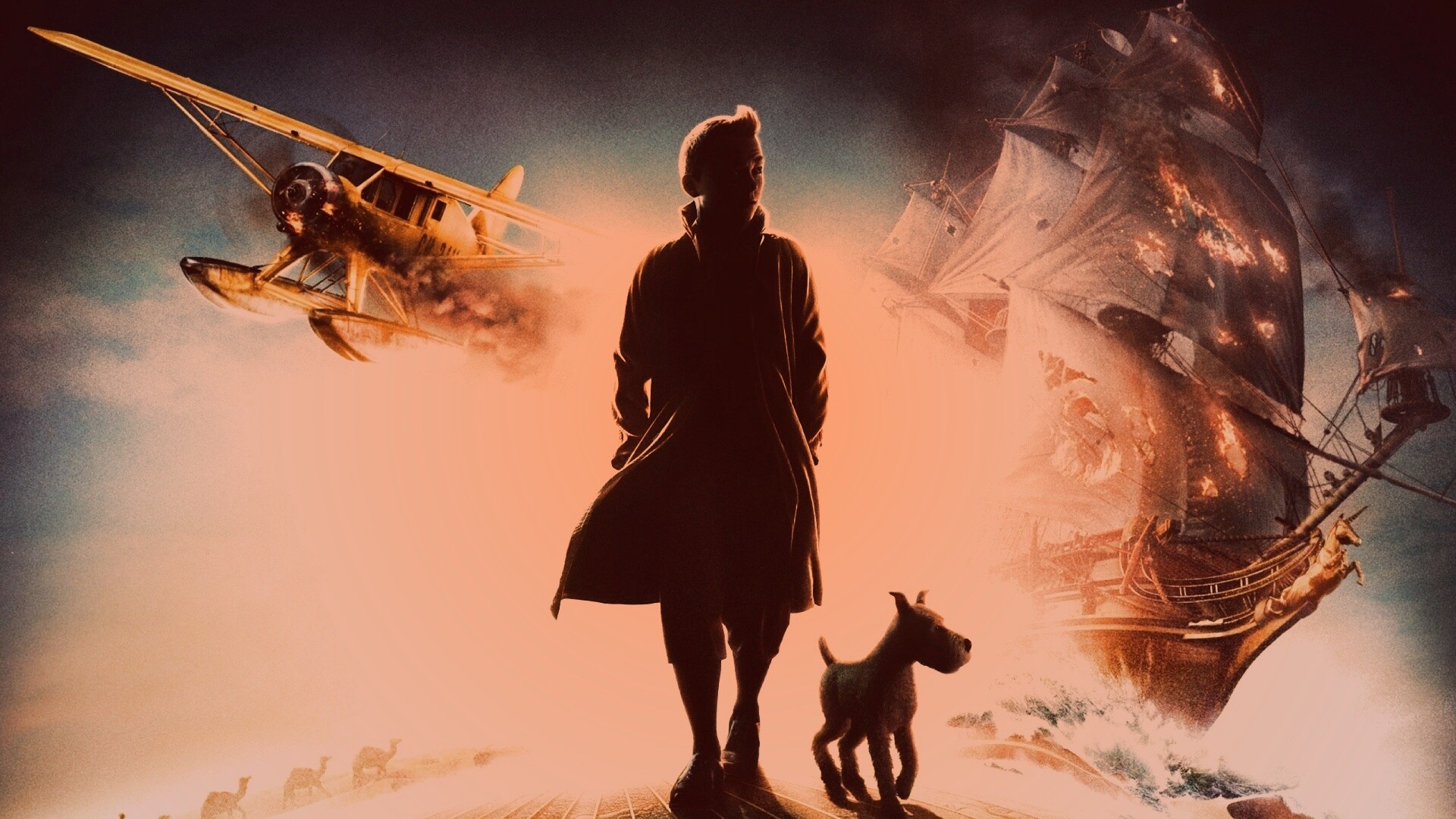 Приключение Тинтина обои