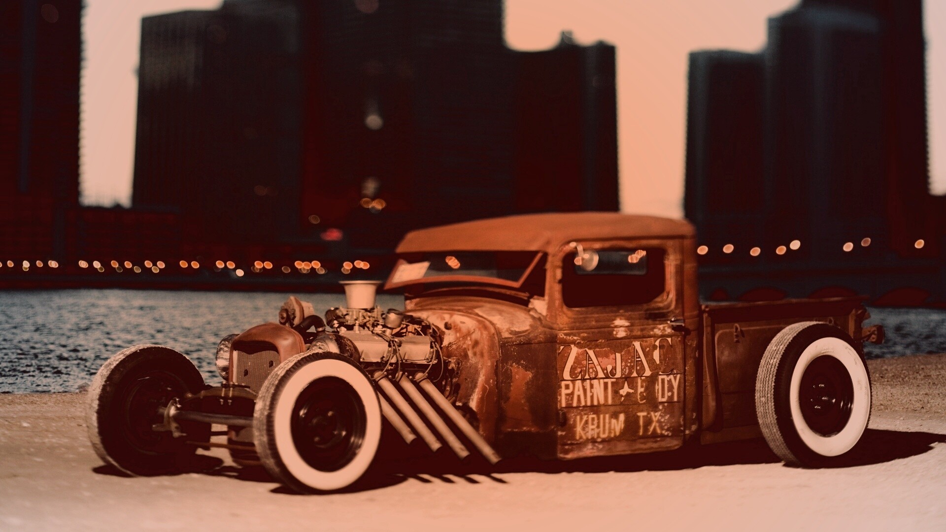 Ретро пикап обои