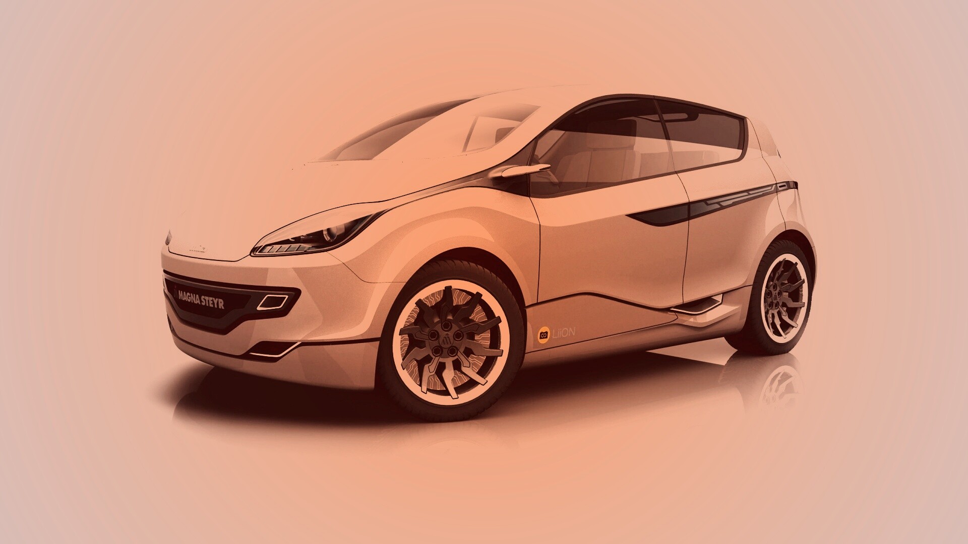 Концепт хэтчбека обои