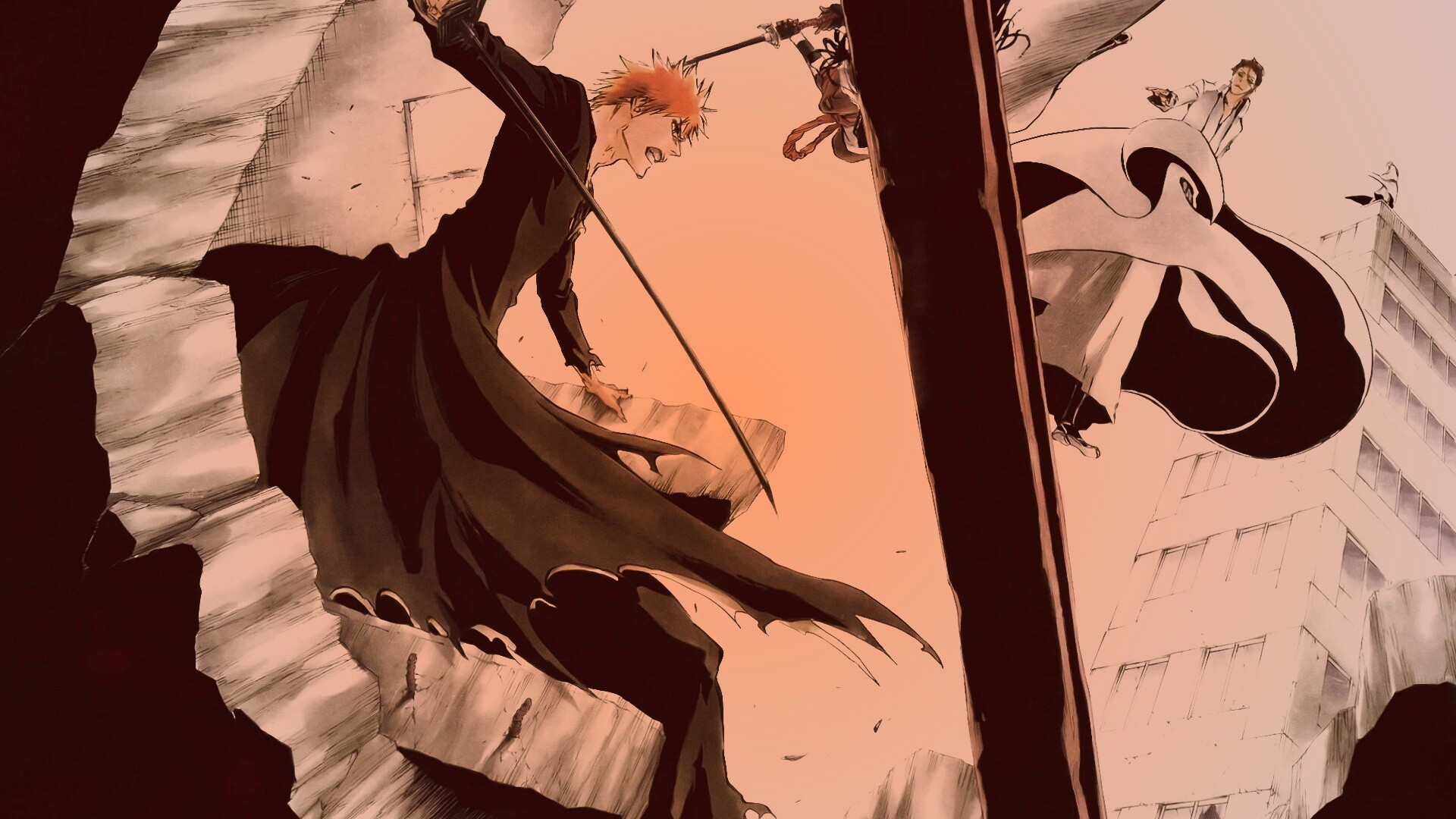 Парень с мечем обои