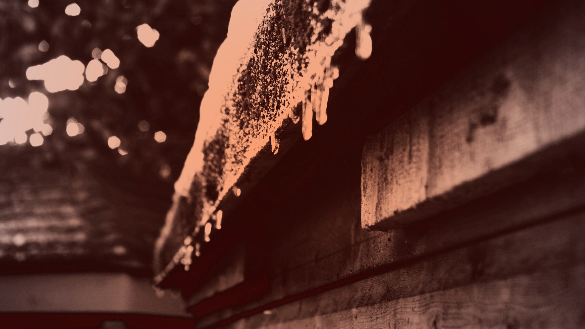 Весенняя капель обои