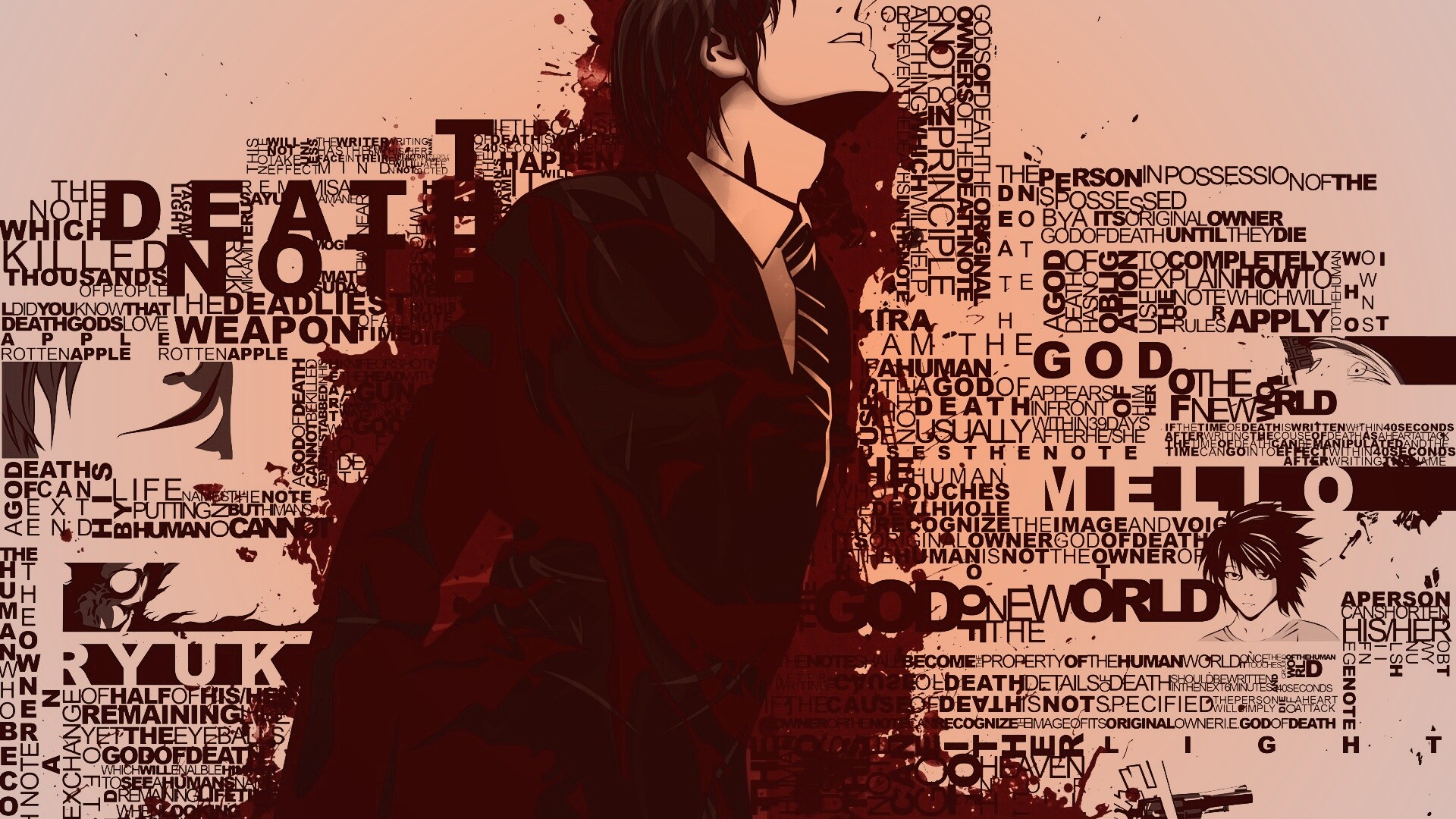 Лайт Ягами (Кира) из Тетради смерти обои