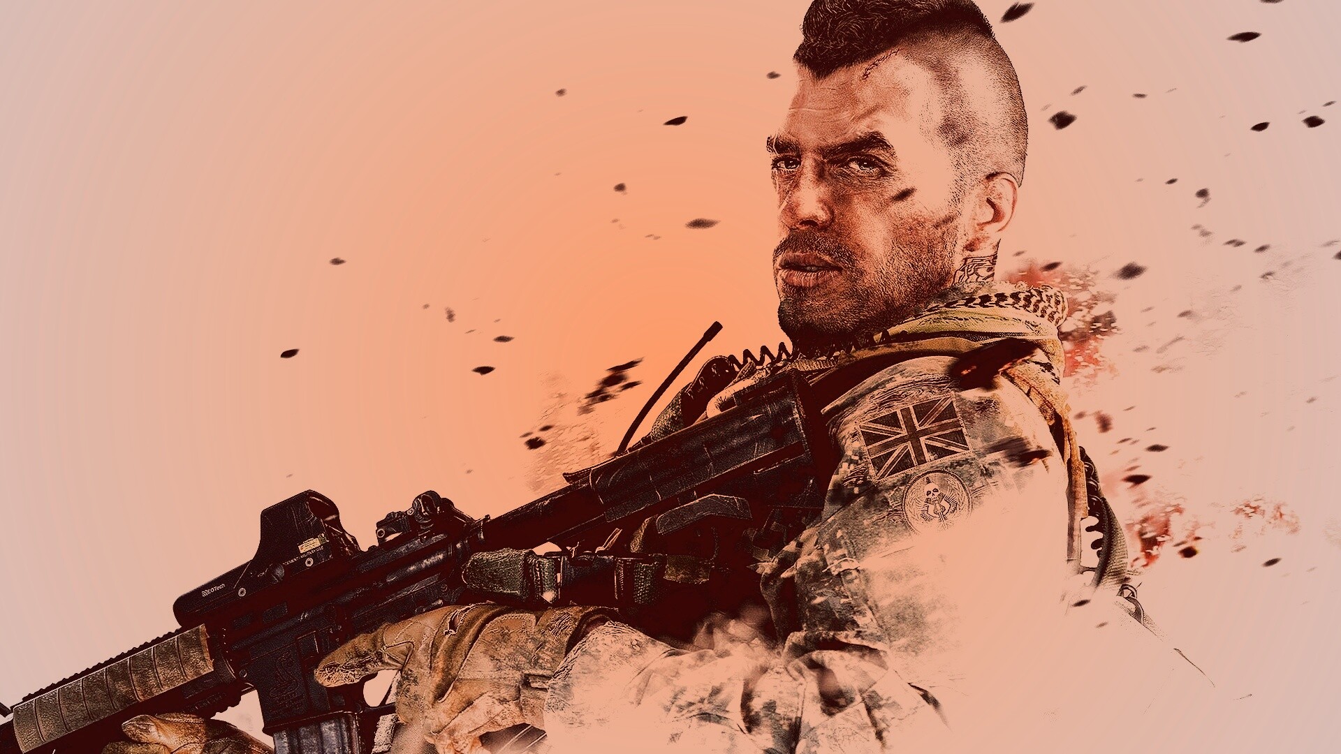 Солдат из COD Modern Warfare обои