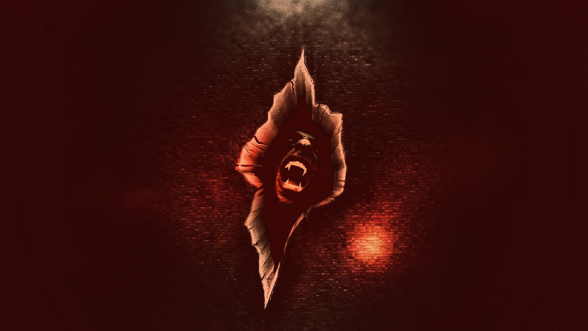 Монстр из ращелины обои