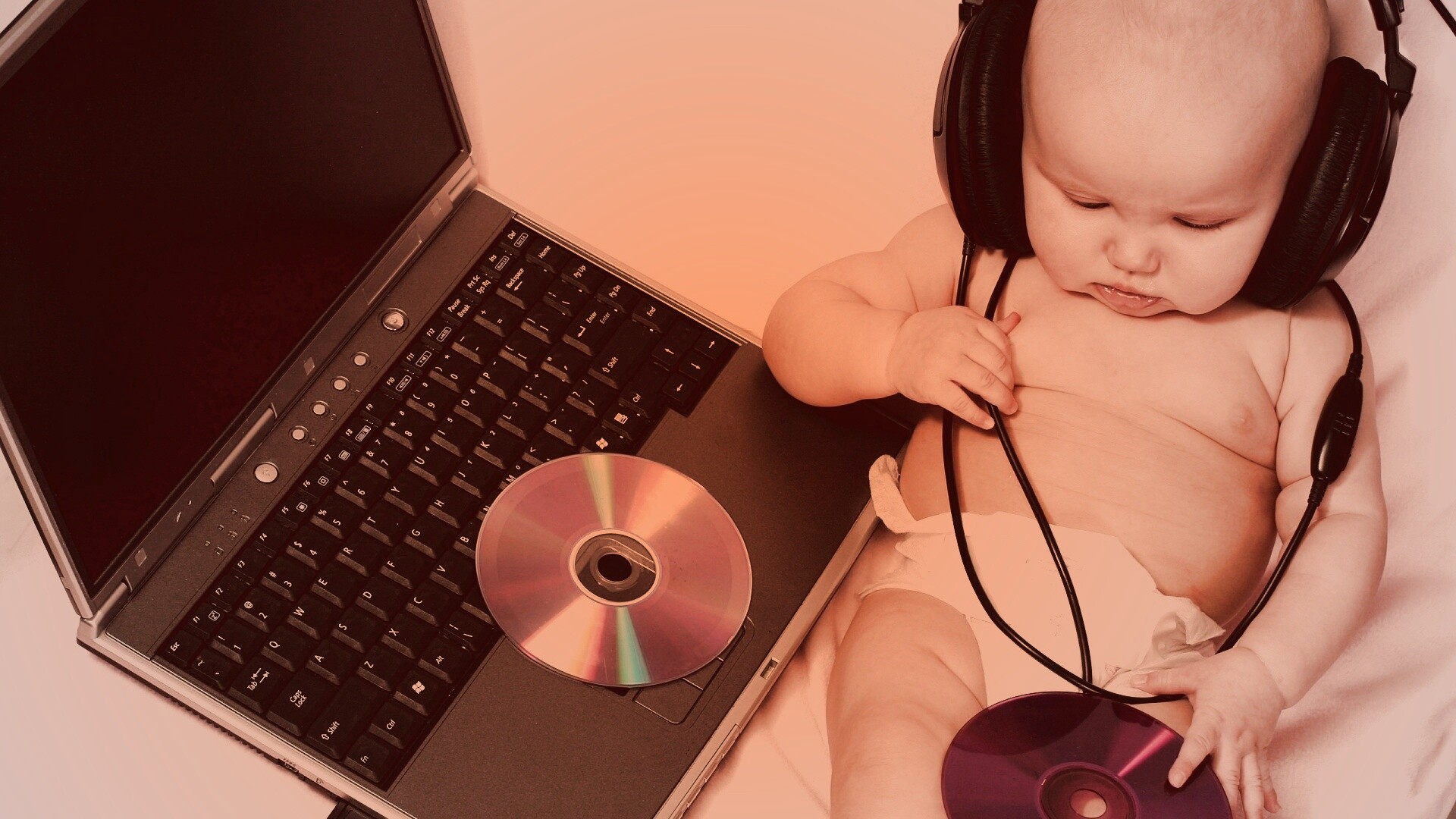 Маленький диск жокей обои