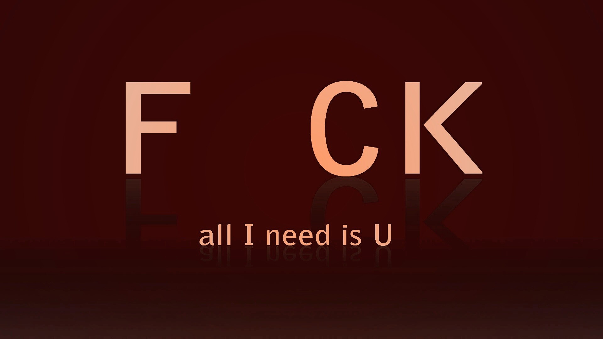 Всё что мне нужно — U обои