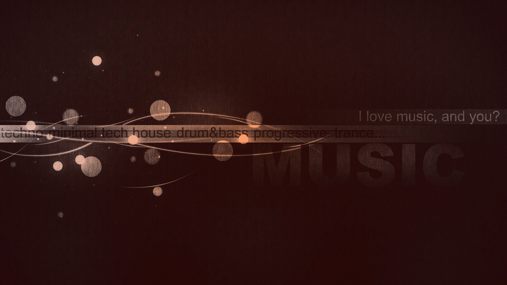 Я люблю музыку, а ты? обои