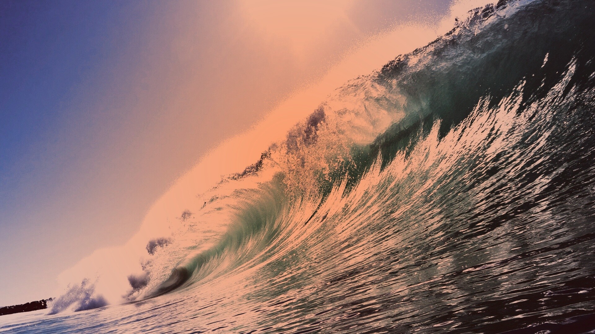 Волна — мечта серфера обои