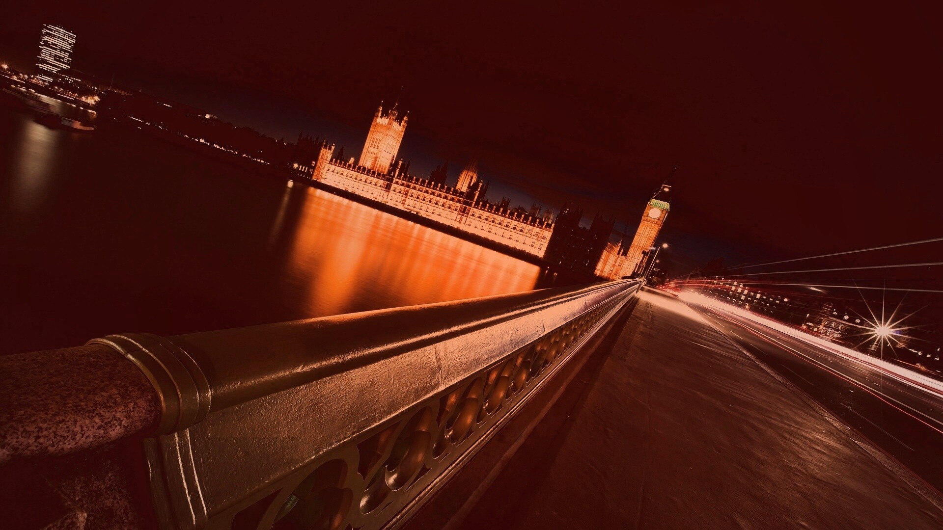 Перила тауэского моста обои