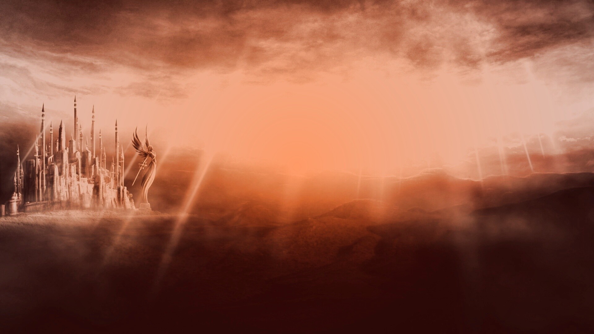 Замок из шестых Героев обои