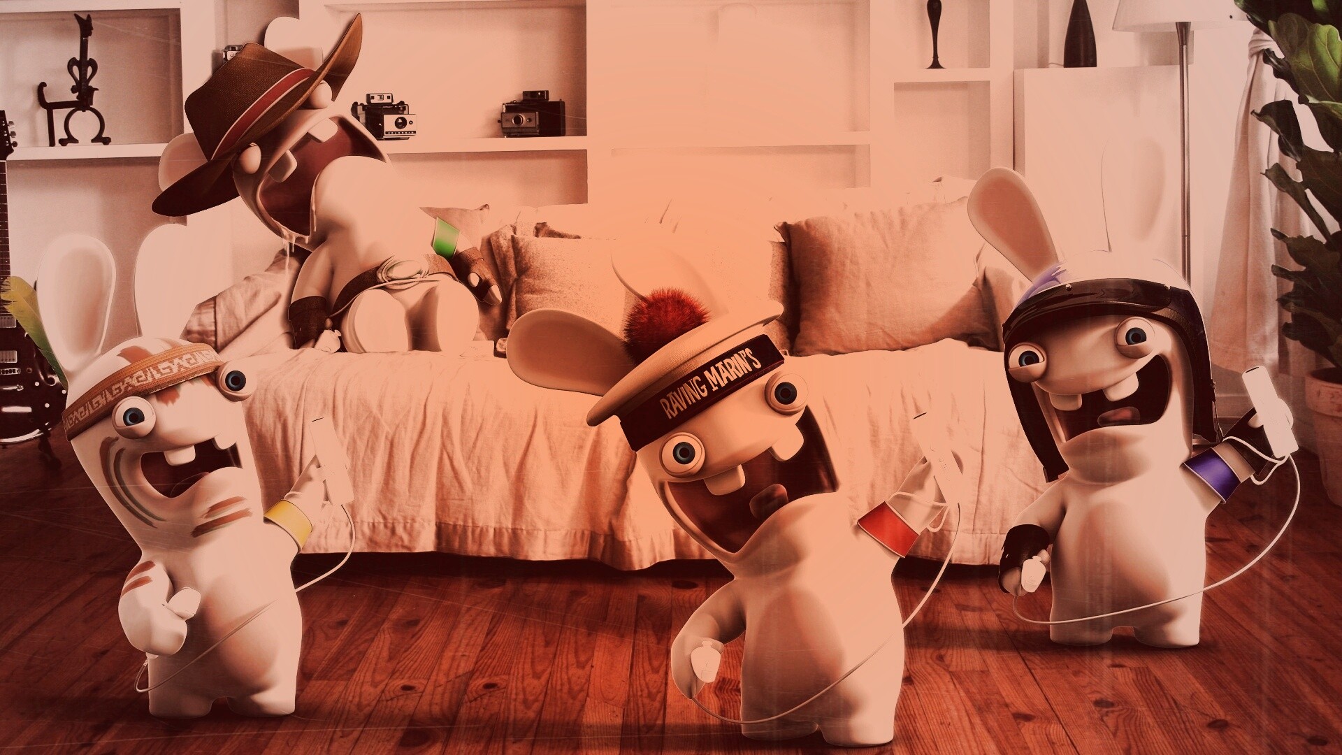Raving Rabbids wii обои