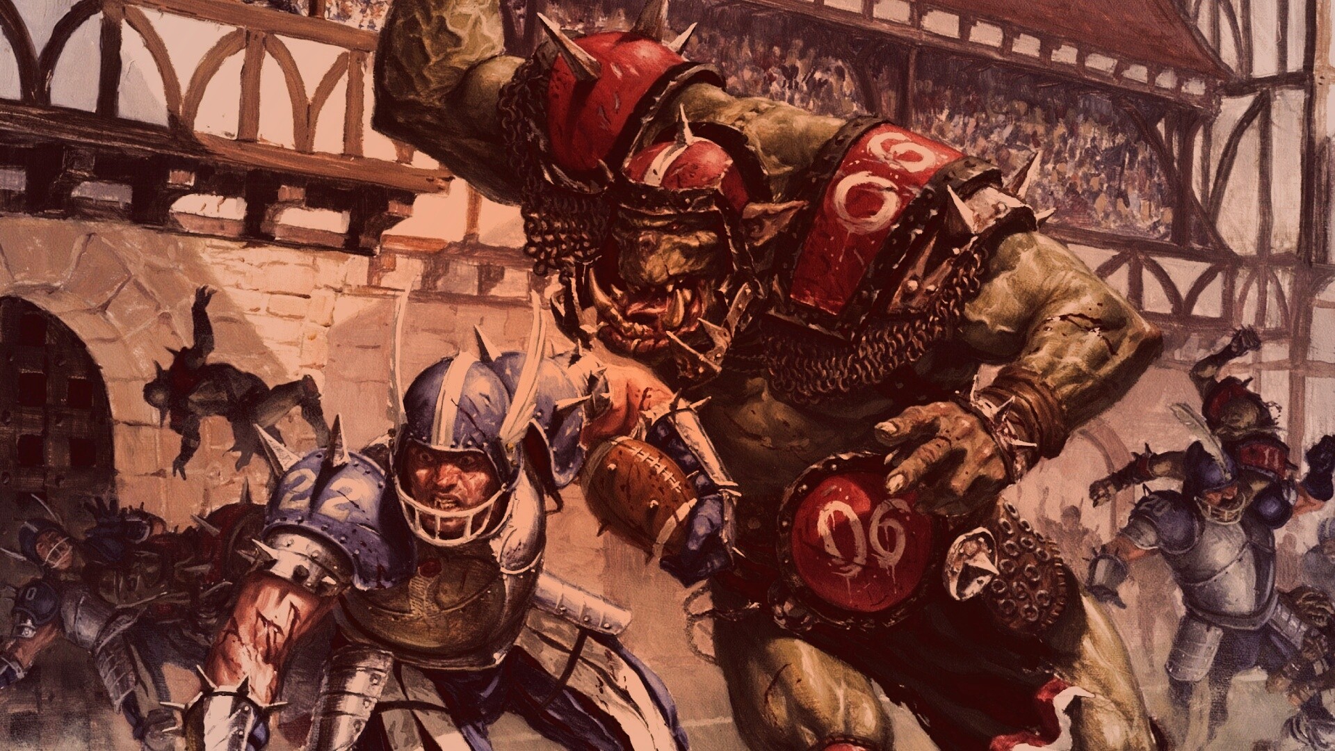 Игра людей и орков обои