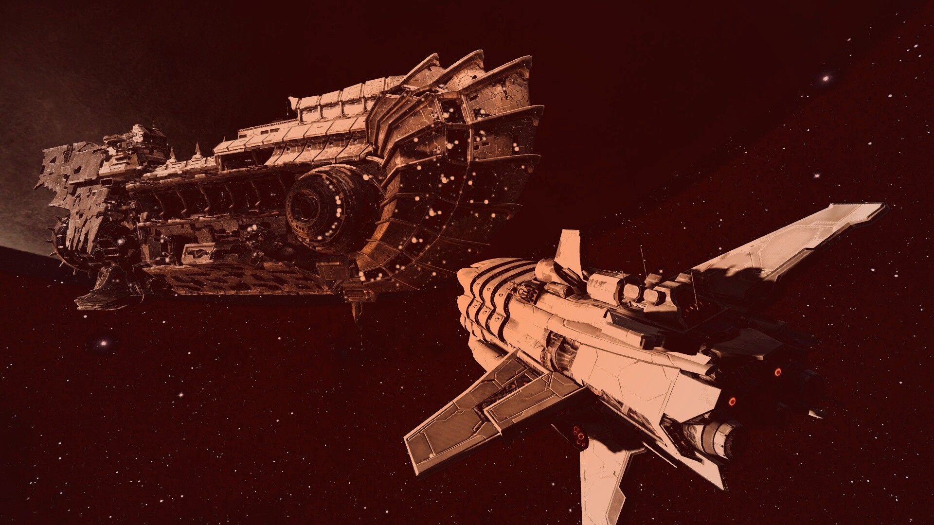 Космические корабли обои