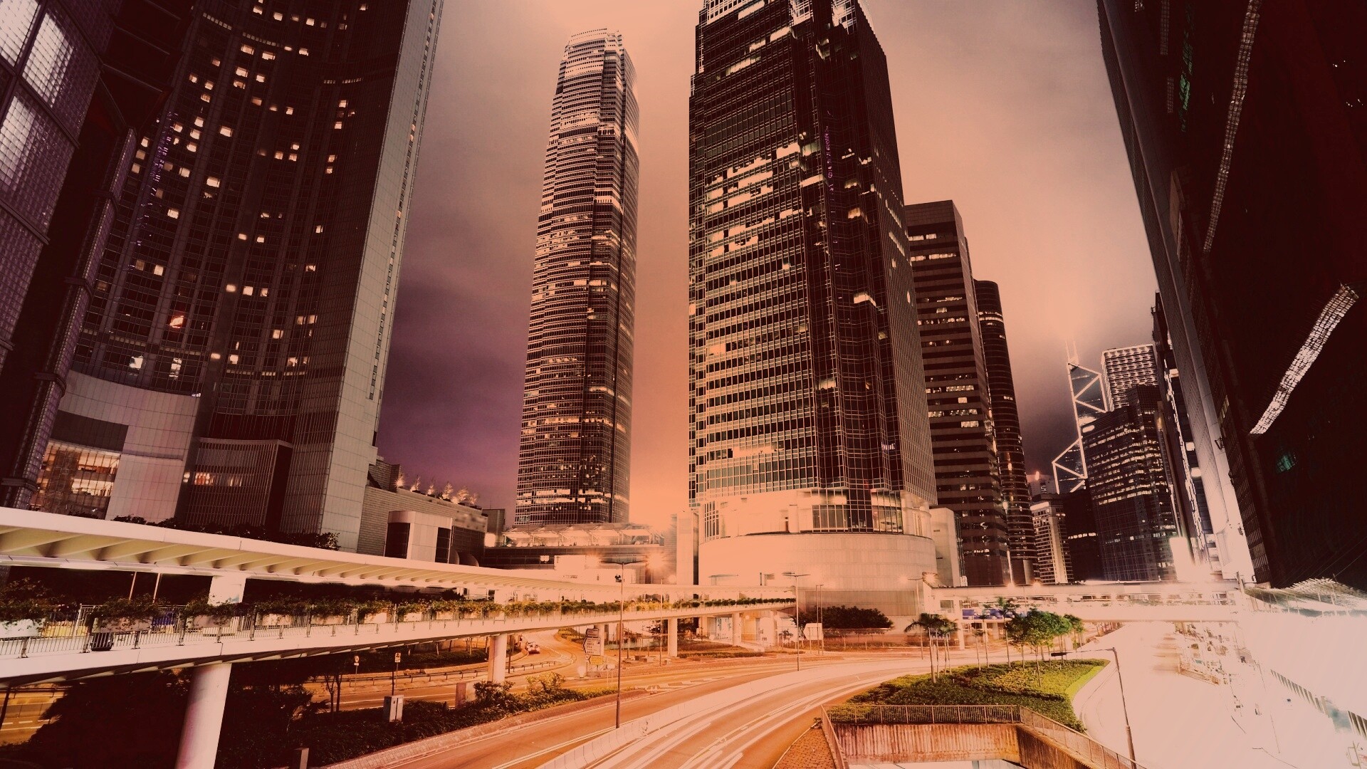 Жизнь в большом городе обои