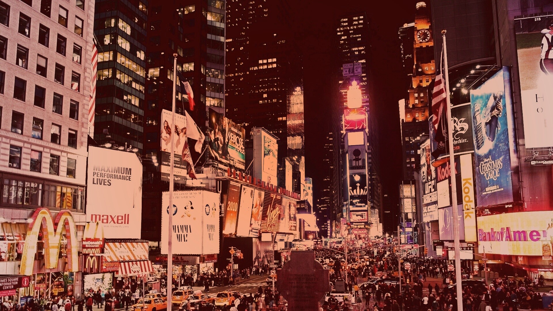 Таймсквер обои