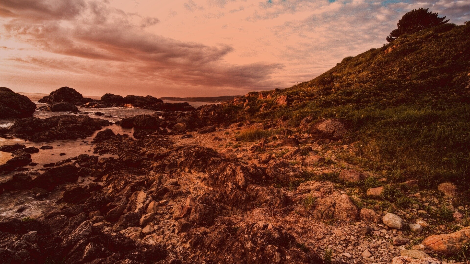 Камни, море... обои