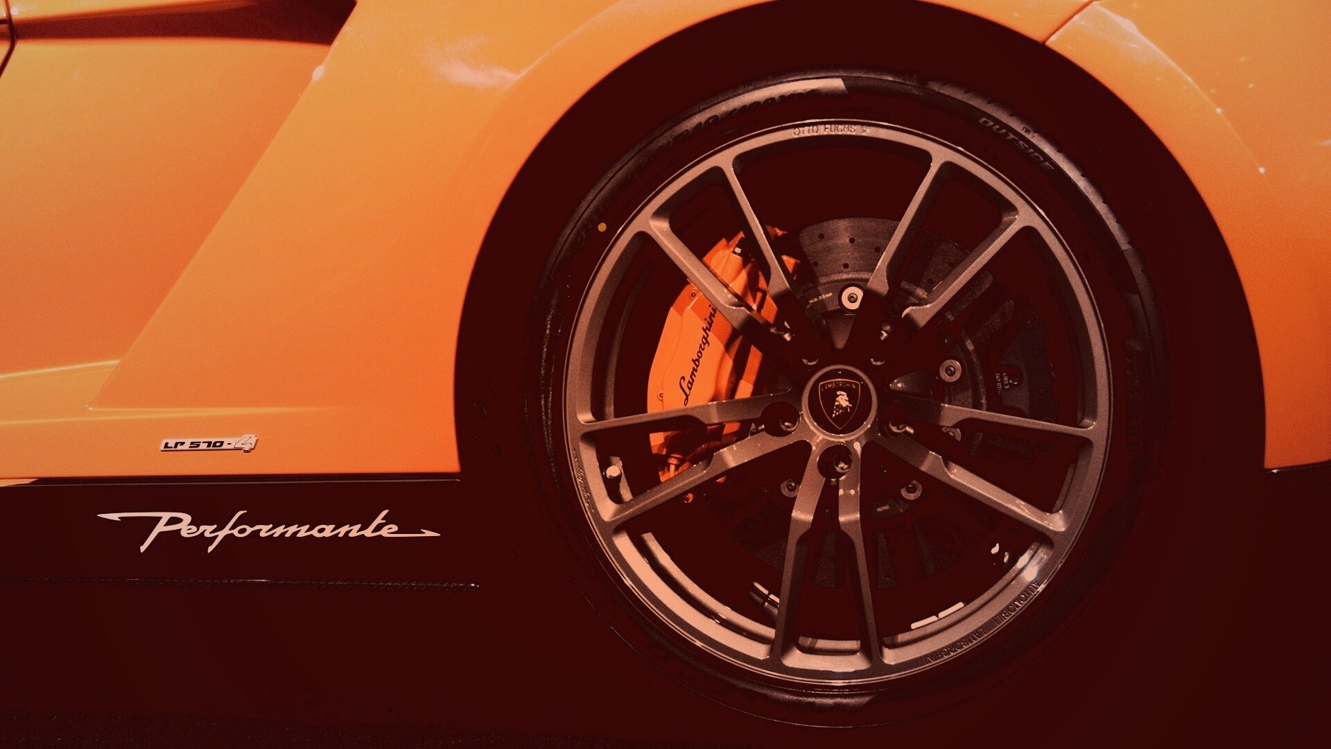 Колесо Ламборджини обои