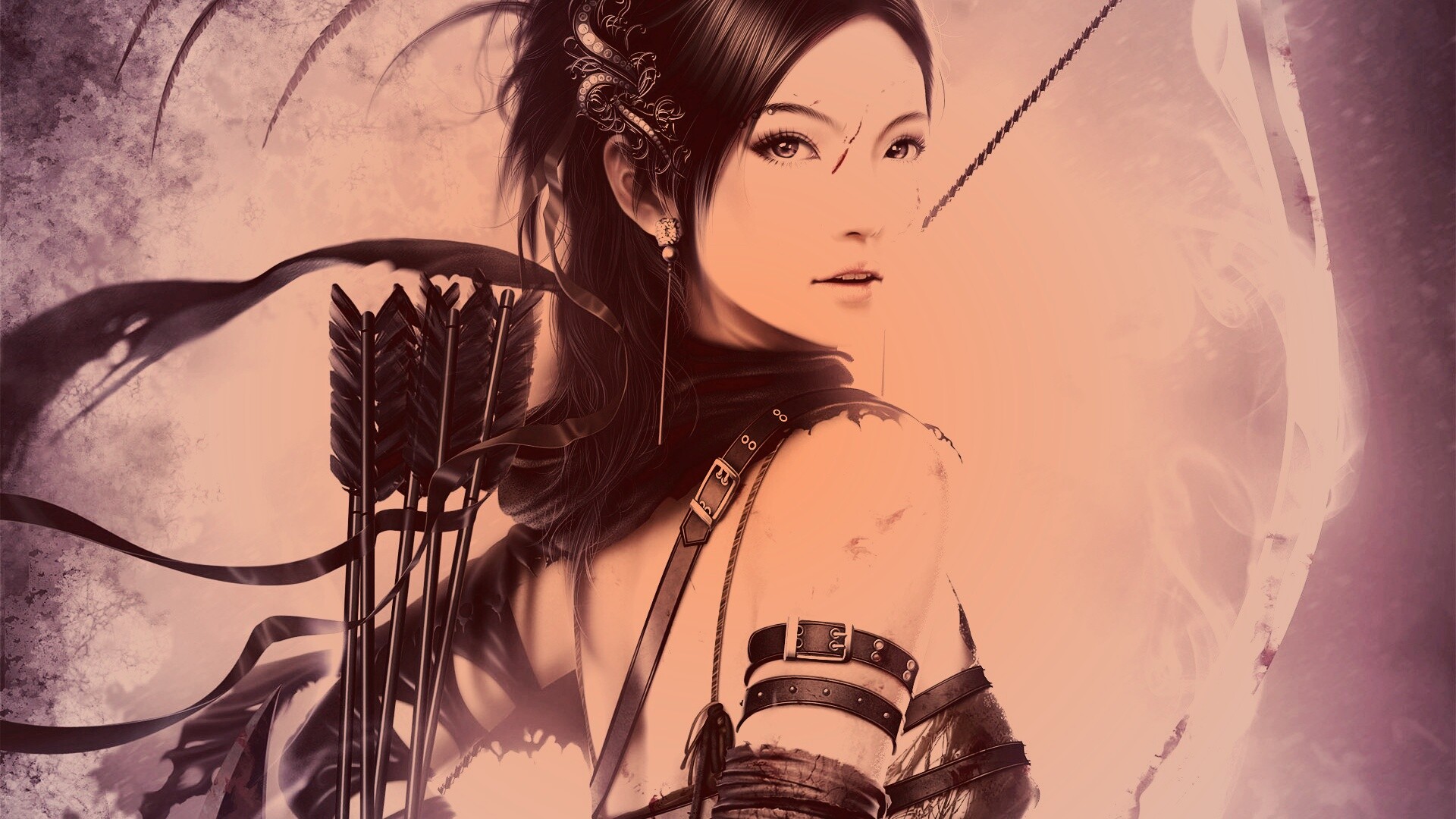 Лучница обои