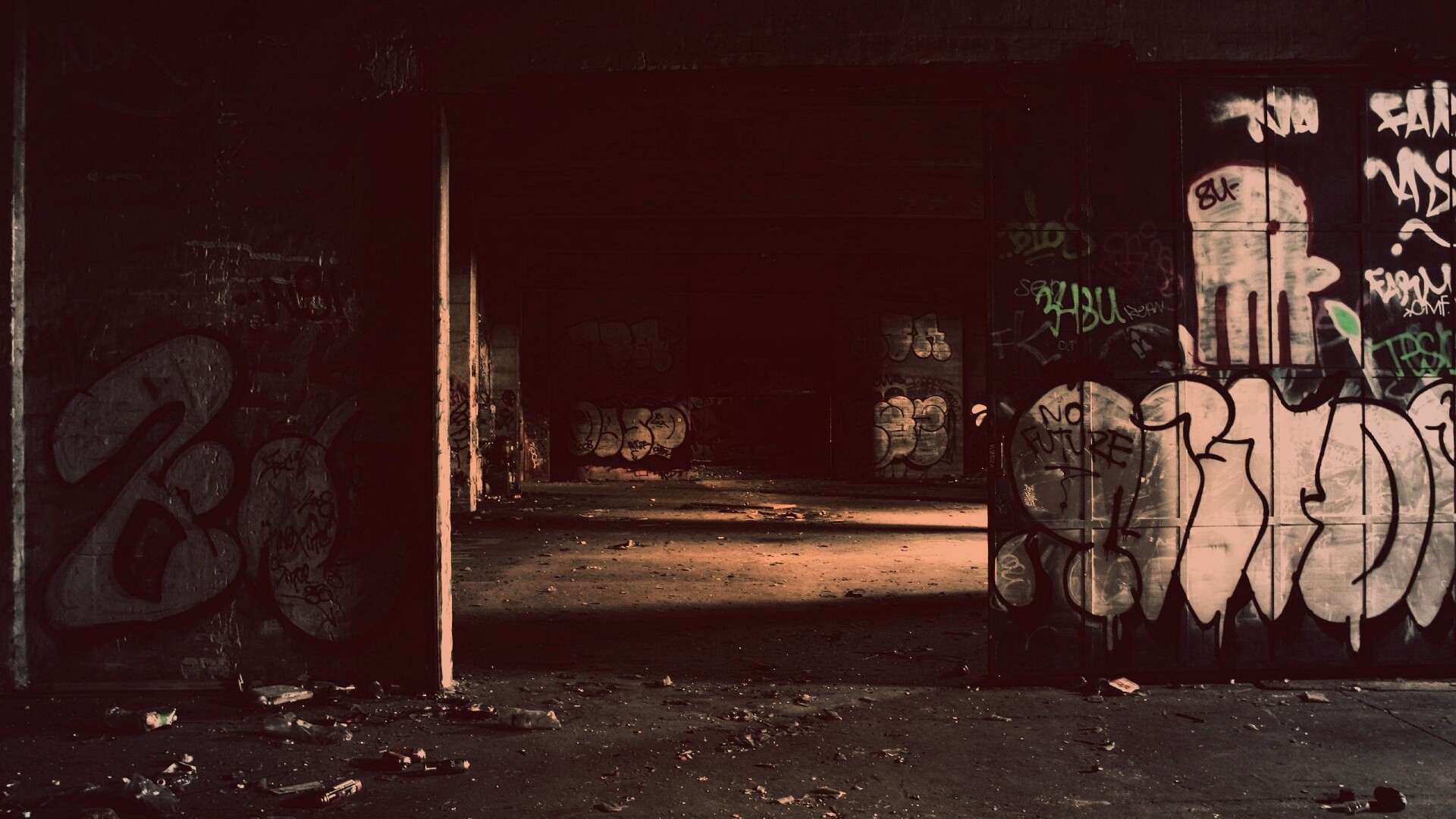 Заброшенное здание обои