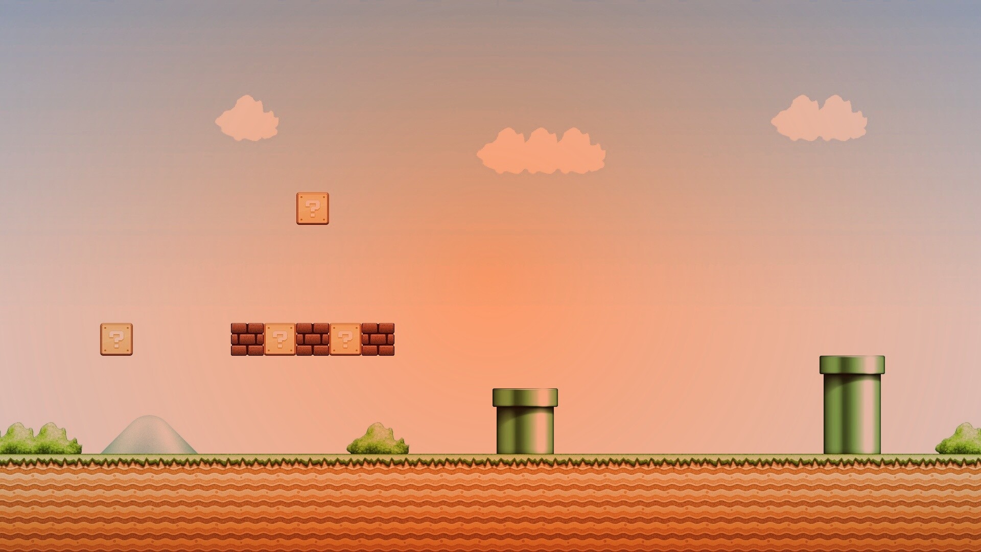 Мир супермарио обои