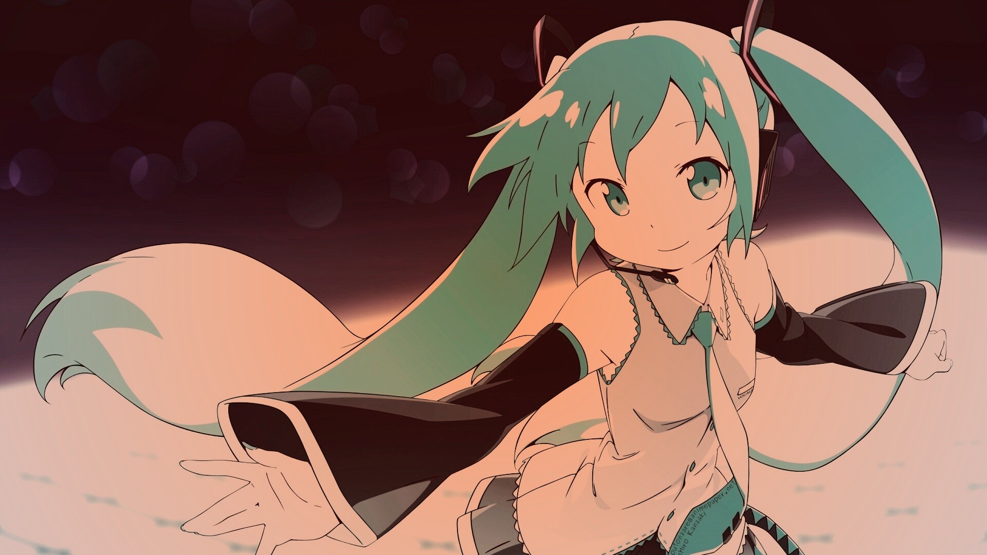 Манга с Хатсуне Мику обои