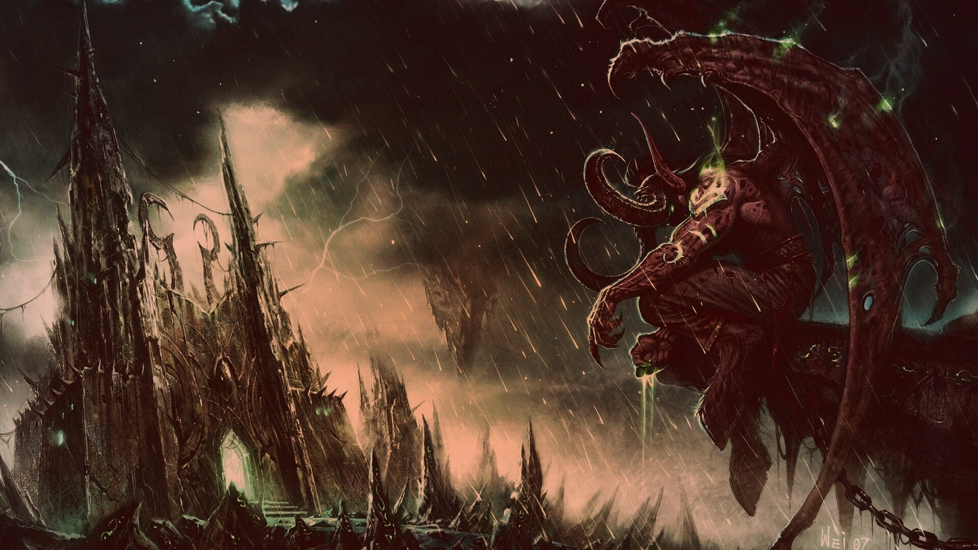 Иллидан обои