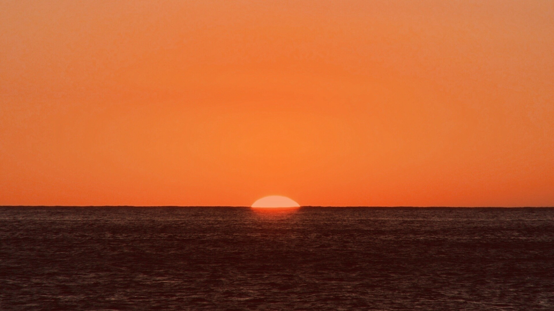 Идеальный закат обои