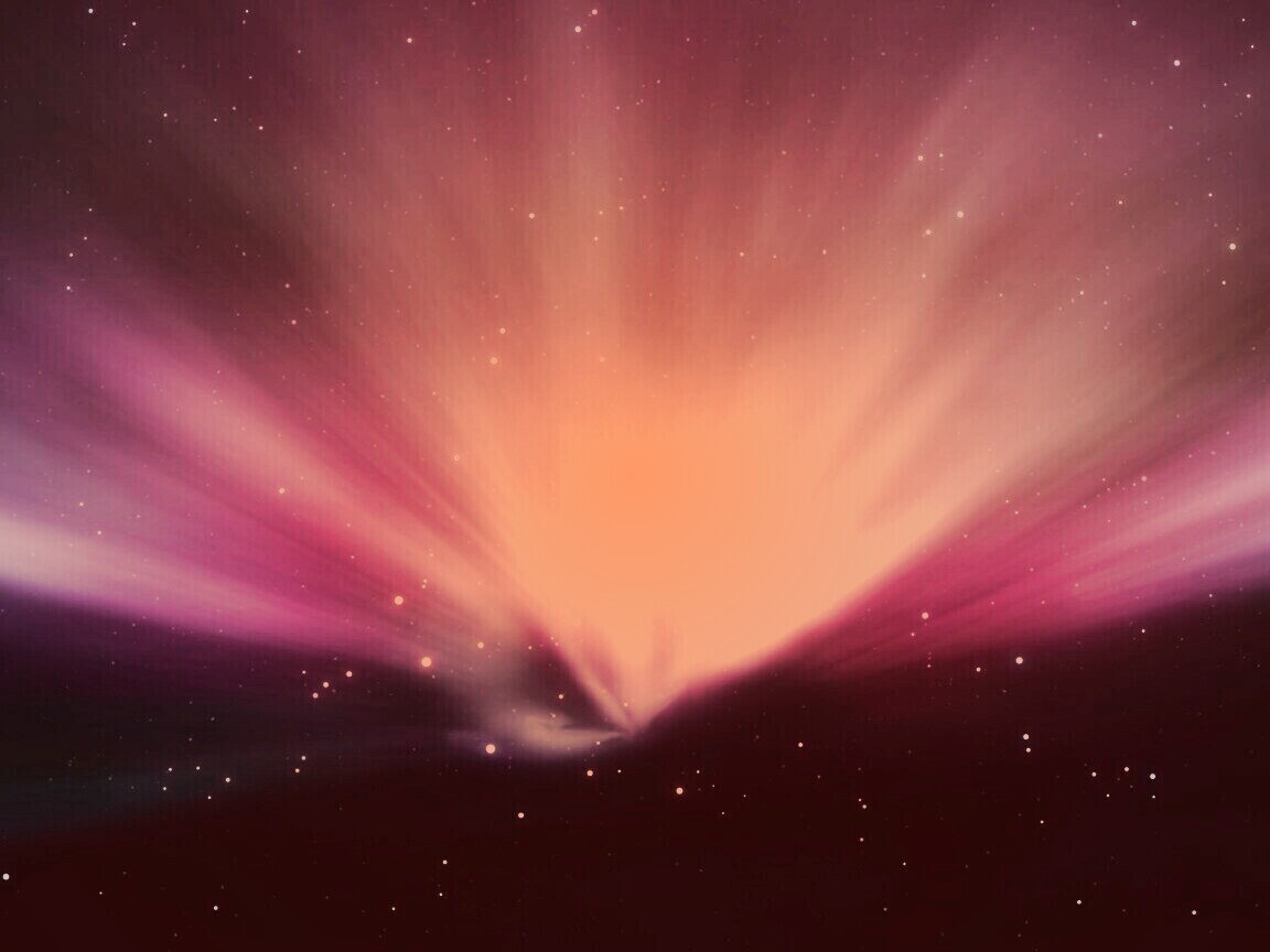 osX Leopard Aurora стандартные обои mac обои