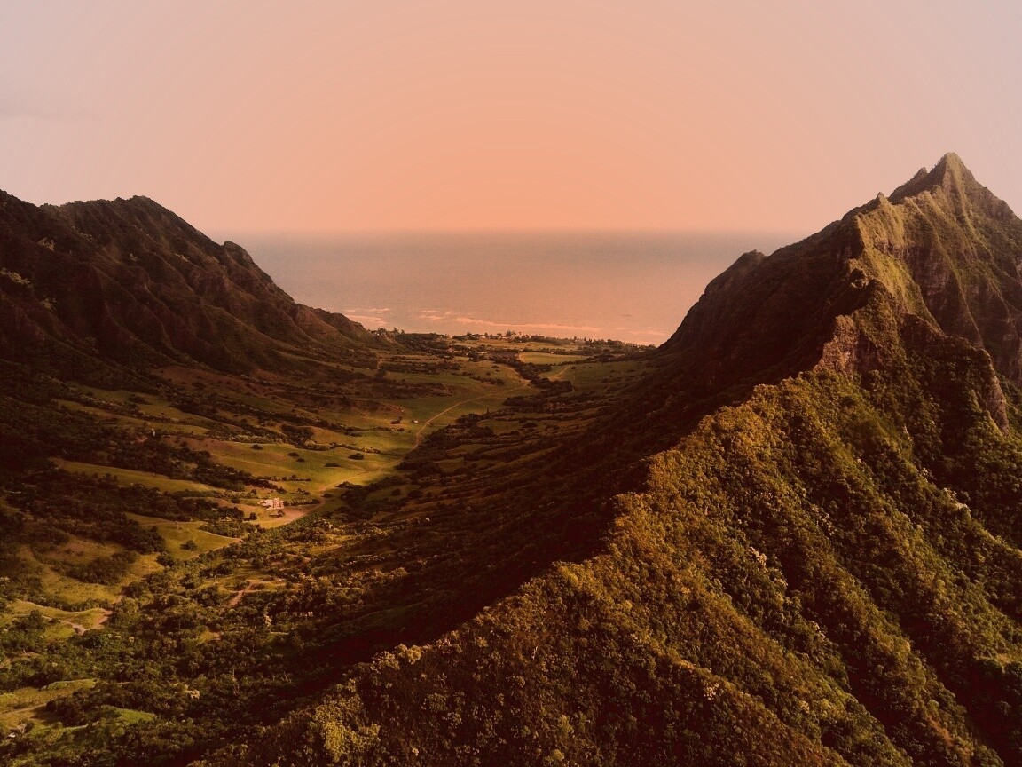 Горный хребет обои