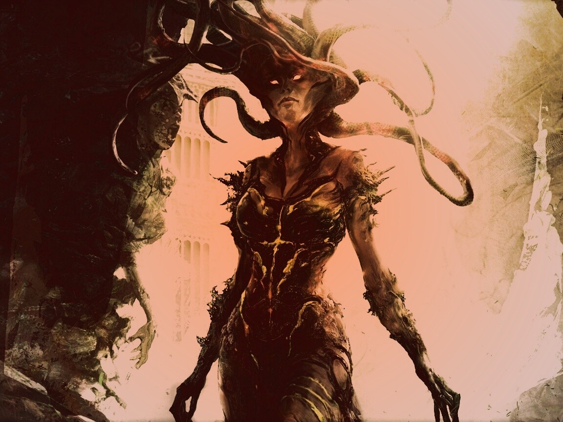 Горгона обои