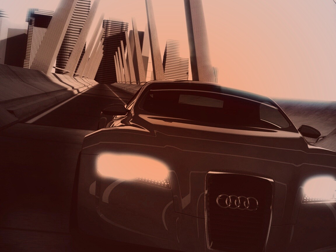 Концепт Audi-R Zero обои