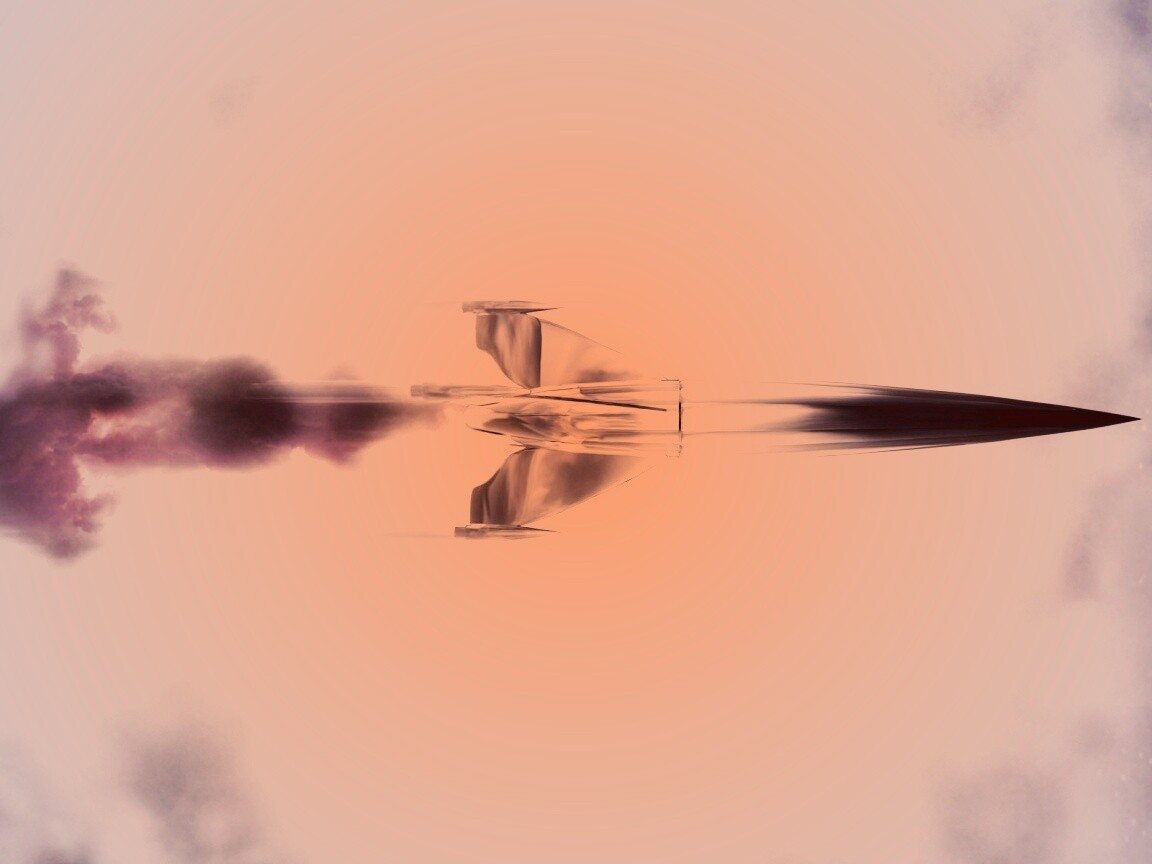 Ракета в полете обои