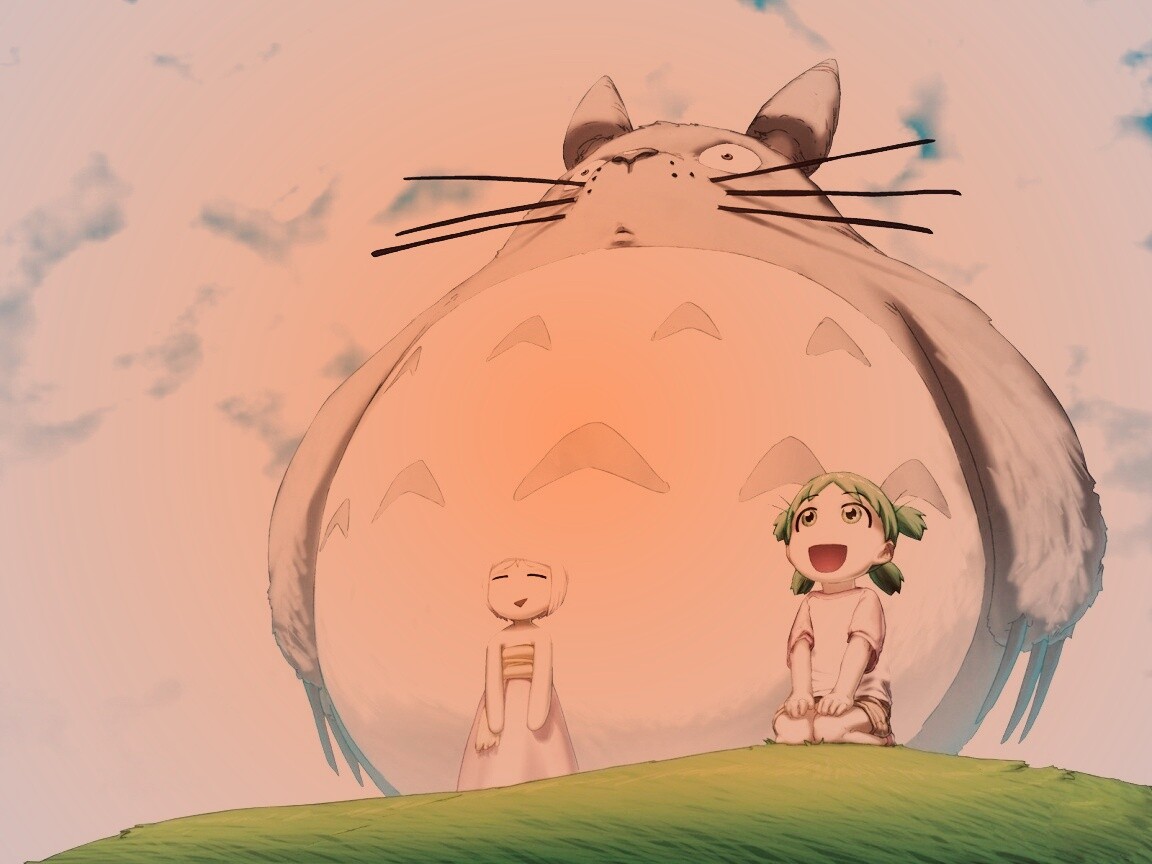 Дети с толстой мышью обои