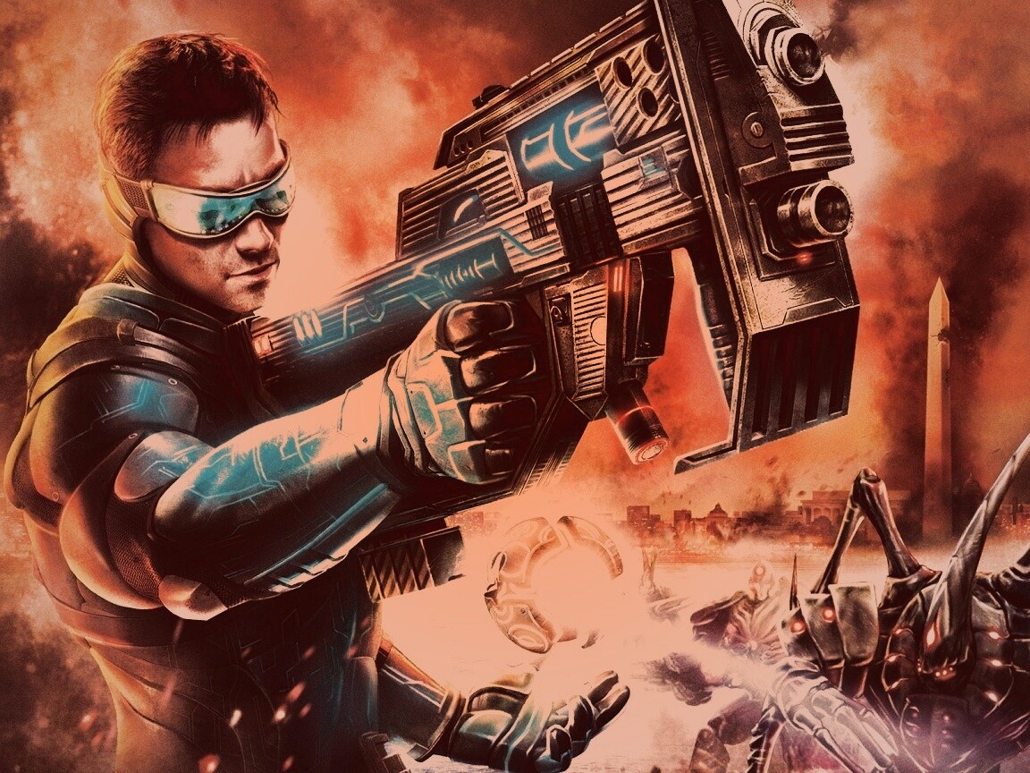 Битва с роботами обои